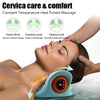 Electric Neck Cervical Traction Massager – EMS Heated Vibration Massage Pillow for Neck & Spine Relaxation