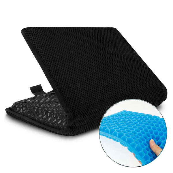 Foldable 3D Honeycomb Gel Seat Cushion – Cooling Portable Chair Pad