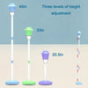 Rechargeable Bubble Maker Lamp – Automatic Bubble Torch with Stand, Lights & Music