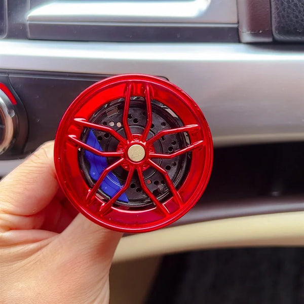 Rotating Magnetic Car Aroma Diffuser – Gyroscope Air Freshener & Dashboard Decoration