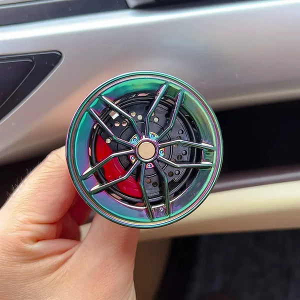 Rotating Magnetic Car Aroma Diffuser – Gyroscope Air Freshener & Dashboard Decoration