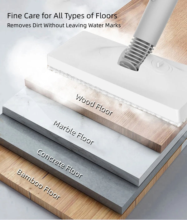 High-Temperature Steam Mop Cleaner for All Floors & Kitchen Use