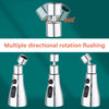 3-In-1 Kitchen Faucet Extender – Universal 360° Rotating Pull-Out Tap with Multi-Mode Strong Flushing Booster