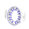 Ring Leg Massager Massage Roller with Detachable Handles for Full Body Relaxation