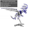 DIY Assembly 3D Metal Mechanical Model Kit – Scorpion, Cheetah, Wasp, Falcon, Pterosaur & Phoenix
