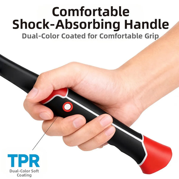 Magnetic Nail Holder, Three-Angle Head & Comfort Grip Handle