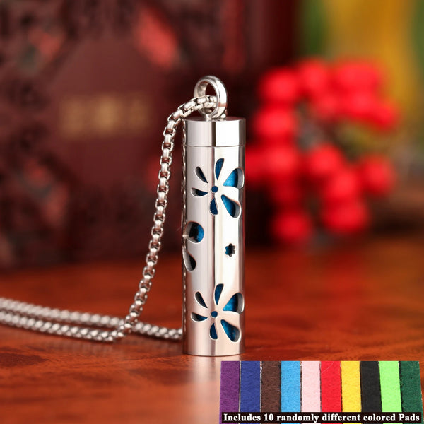 Aromatherapy Necklace Diffuser Pendant