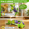 Remote Control Wall Climbing Gecko Toy with LED Eyes & Rechargeable Battery