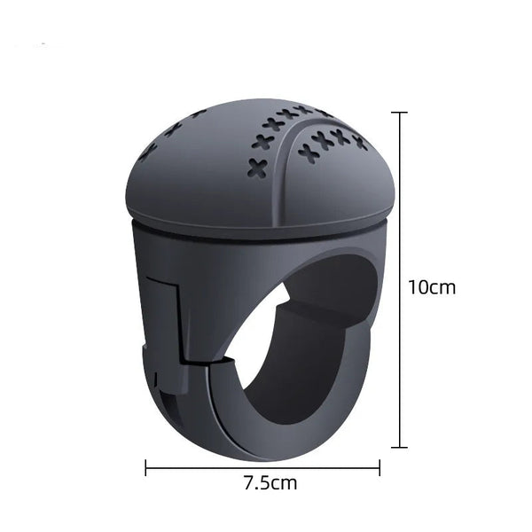 Steering Wheel Spinner Knob with Non-Slip Grip & 360° Rotation