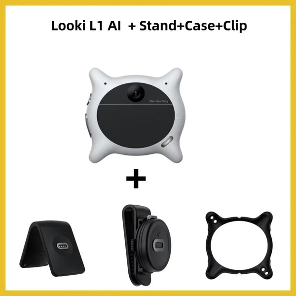 Wearable AI Vlogging Camera with Auto-Edit & IP67 Waterproof Design
