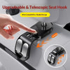Car Seat Back Hook with Hidden Mount – Universal Headrest Storage Hanger