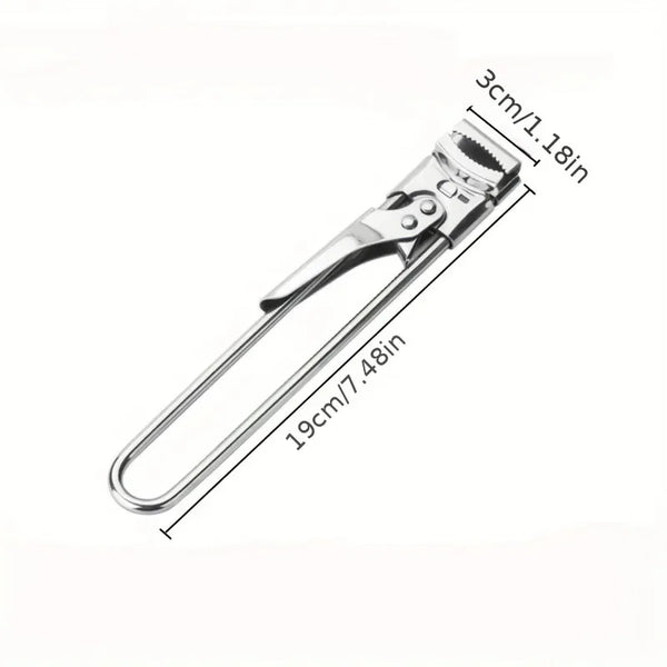 Adjustable Stainless Steel Can & Bottle Opener