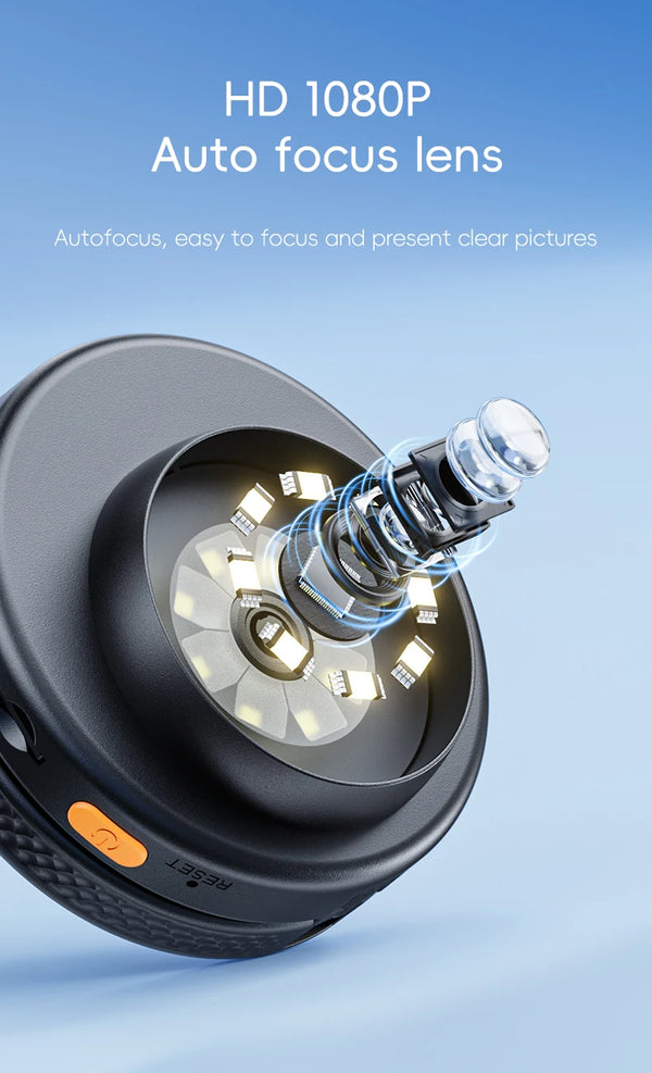 500X Autofocus Digital Microscope with 2-Inch IPS Screen