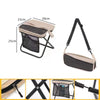 Foldable Backpack Stool – Portable Lightweight Folding Chair with Carry Bag