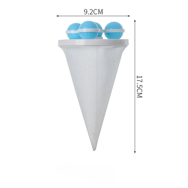 Reusable Laundry Mesh Bag – Pet Hair Remover & Floating Lint Catcher for Washing Machines