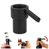 One-Handed Push Down Bottle Opener – Beer Cap Launcher with Ergonomic Grip