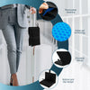 Foldable 3D Honeycomb Gel Seat Cushion – Cooling Portable Chair Pad