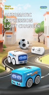 Intelligent Gesture Sensing Remote Control Cartoon Car with Auto-Follow, Obstacle Avoidance & LED Animation