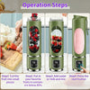 450ml Portable Juicer Blender Cup – 12-Blade Rechargeable Smoothie Maker