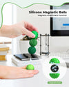 Silicone Magnetic Sensory Balls – Silent Stress Relief Fidget Desk Toys