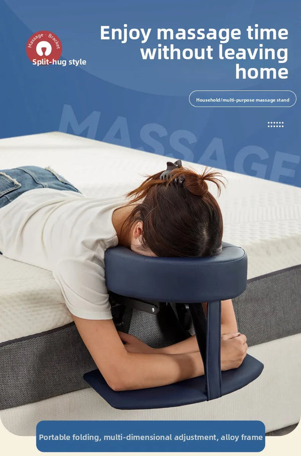 Adjustable Massage Head Rest Kit – Face Down Pillow for Mattress, Salon, SPA & Home Massage Therapy