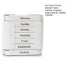 Weekly Pill Organizer