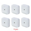 Wireless LED Night Light with Automatic Dusk-to-Dawn Sensor