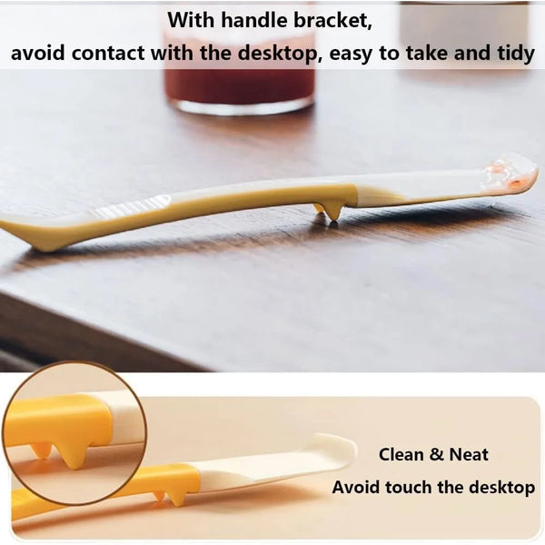 Silicone Jam Spatula with Can Opener End – Multi-Purpose Jar Spreader & Mixing Scraper