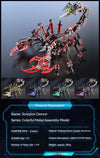 DIY Assembly 3D Metal Mechanical Model Kit – Scorpion, Cheetah, Wasp, Falcon, Pterosaur & Phoenix