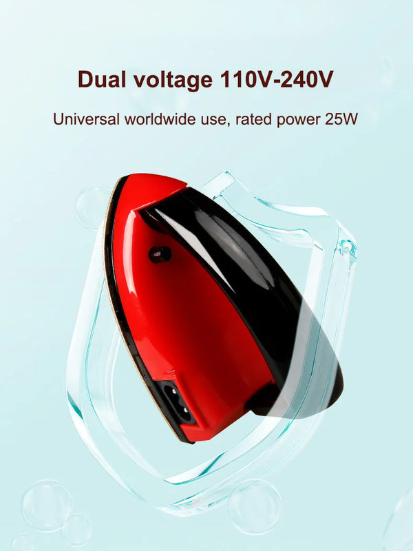 Portable Handheld Garment Iron – Foldable Travel Mini Iron with Titanium Soleplate