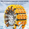 Heavy-Duty Rubber Anti-Skid Car Tire Chain — Universal TPU Snow & Mud Traction Aid (Single Piece)