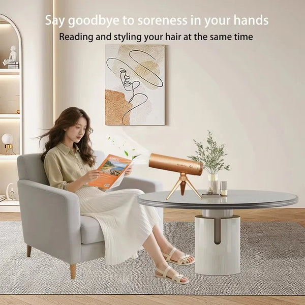 Foldable Hair Dryer with High-Speed Hands-Free Modular Design