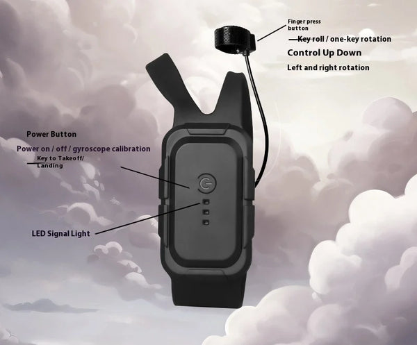 Hand-Gesture Controlled Flying Sword Toy Drone – Sword-Shaped RC Airplane with 360° Flip