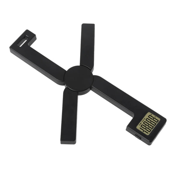 Compact Folding Digital Kitchen Scale, Accurate Foldable Portable Scale Easy to Read LCD Display