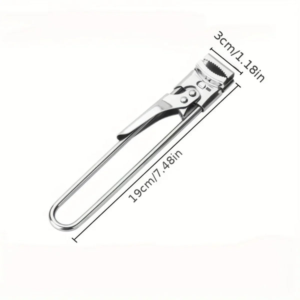 Adjustable Stainless Steel Can & Bottle Opener
