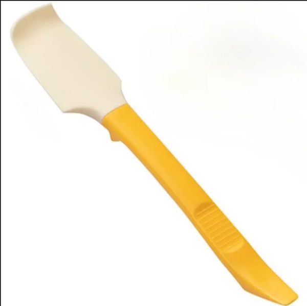 Silicone Jam Spatula with Can Opener End – Multi-Purpose Jar Spreader & Mixing Scraper