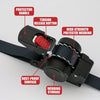 Automatic Retractable Ratchet Tie-Down Strap – Self-Tensioning Cargo & Luggage Securing Belt
