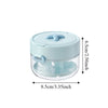 Drainable Denture Storage Case with Mirror & Layered Organizer Box