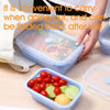Collapsible Silicone Food Storage Containers