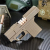 SearchFindOrder 1 Magazine Yellow Gun Shape Secret Storage Jet Flame Lighter⁠