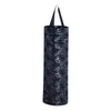 SearchFindOrder 1 pattern black Wall Mount Plastic Bag Holder for Home Grocery Storage, Hanging Trash Garbage Kitchen Organizer