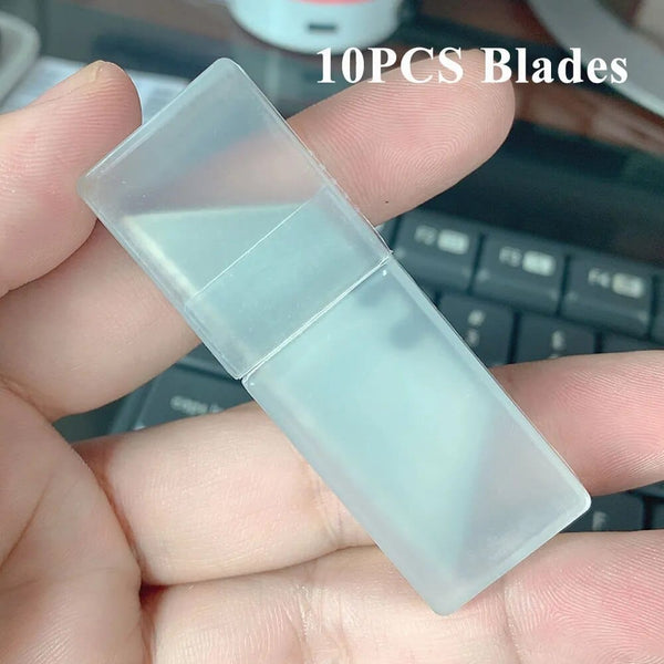 SearchFindOrder 10pcs blades / China Pocket Slice Multi-Tool Compact EDC Utility Knife for Camping and Stationery