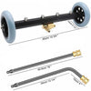 SearchFindOrder 16 Inch Electric Car Chassis Washer 5000 PSI High-Pressure Cleaner with 2 Extension Rods