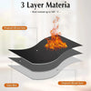 SearchFindOrder 1pc / 60x40 cm Fireproof Silicone Heat-Resistant Mat