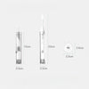 SearchFindOrder 1PC Travel Compact Folding Toothbrush with Toothpaste Holder