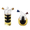 SearchFindOrder 2-in-1 Double Layer Glass Bottle Dispenser