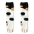 SearchFindOrder 2 Pairs of Cozy Thick and Warm Coral Fleece Tube Socks