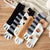 SearchFindOrder 2 Pairs of Cozy Thick and Warm Coral Fleece Tube Socks