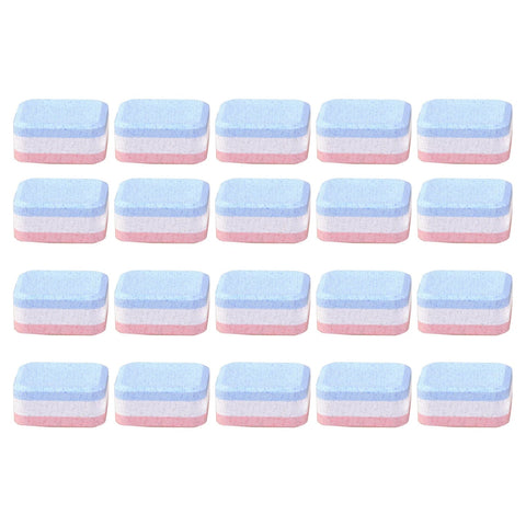 SearchFindOrder 20pcs Multicolor / CN Washing Machine Tank Cleaning Tablets