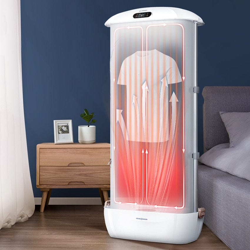 Portable Clothes Dryer, Travel Mini Foldable 900W Electric Clothes Iro ...